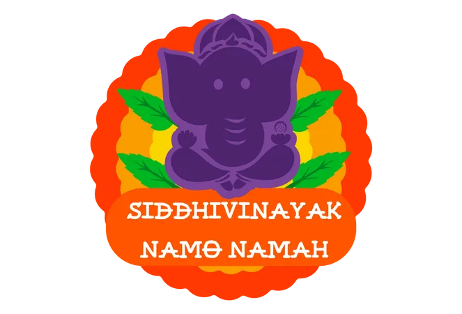 Siddhivinayak namo namo  Ilustração