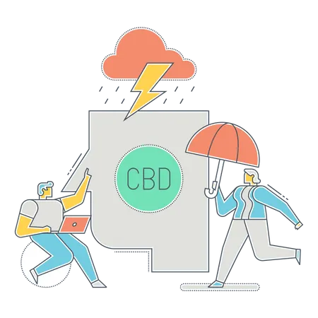 Side Effect of CBD  Illustration