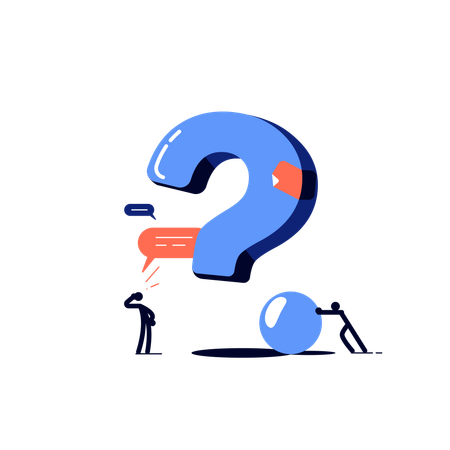 Signo de interrogación  Illustration