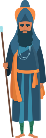 Sikh-Mann  Illustration