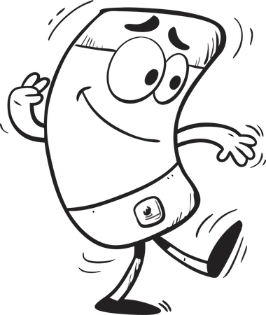 Silly face  Illustration
