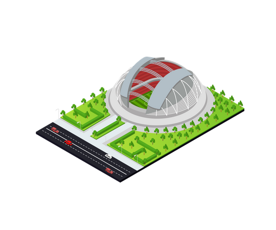 Singapore National Football Stadium  Illustration