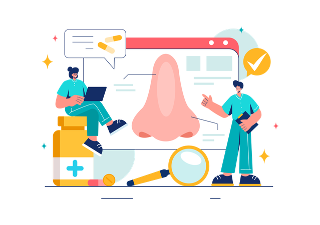 Sinus Specialist  Illustration