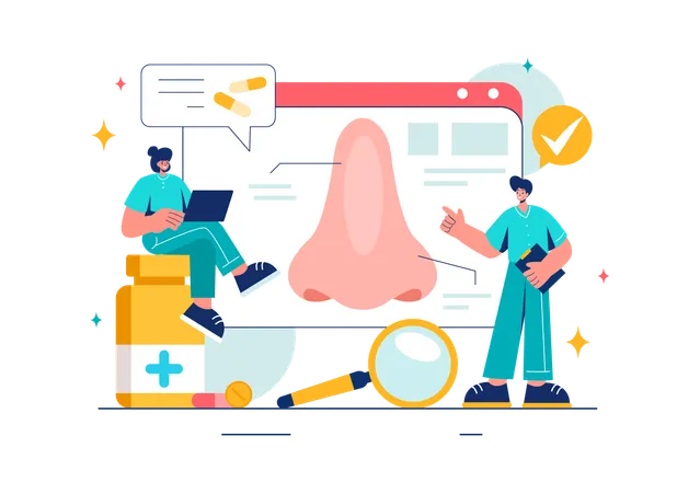 Sinus Specialist  Illustration