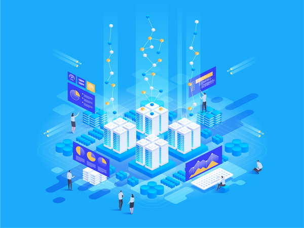 Sistema de administración de base de datos  Ilustración