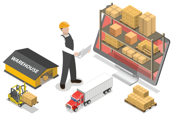 Sistema de Administración de Inventario  Ilustración