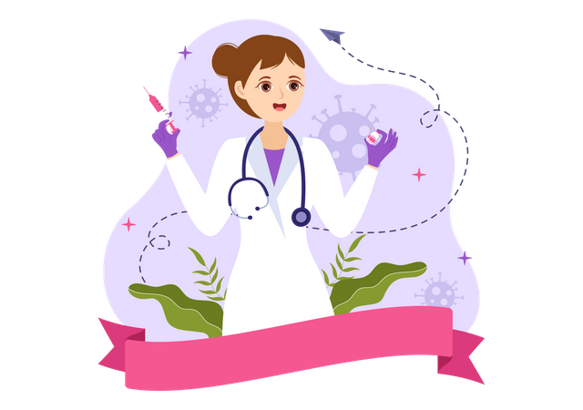 Sistema de proteção imunológica  Illustration