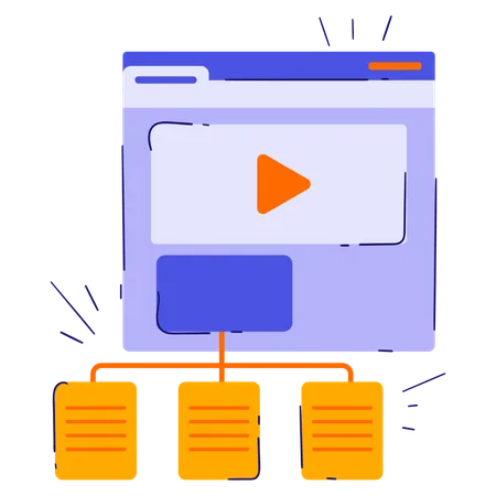 Sitemap  Illustration