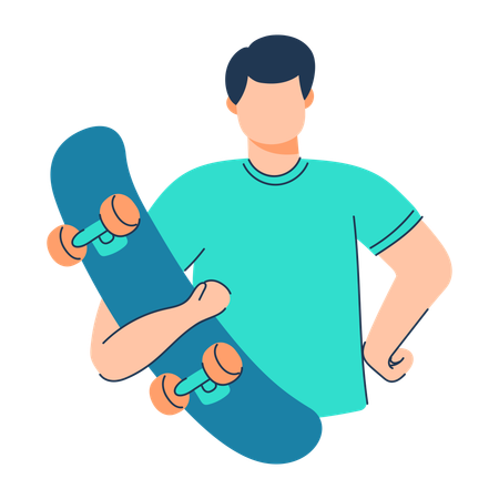 Skate  Ilustração