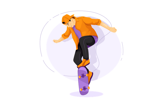 Skate  Ilustração