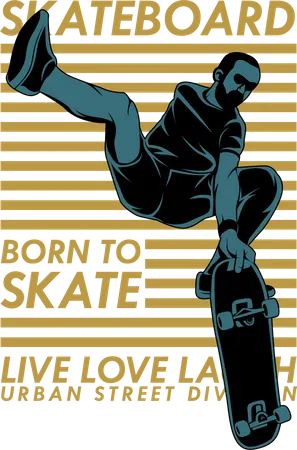 Skateboard  Illustration