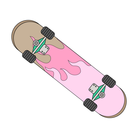 Skateboard  Illustration