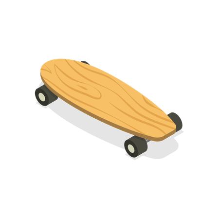 Skateboards  Illustration