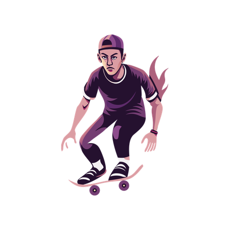 Skater  Illustration