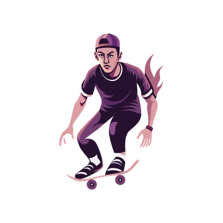 Skater  Illustration