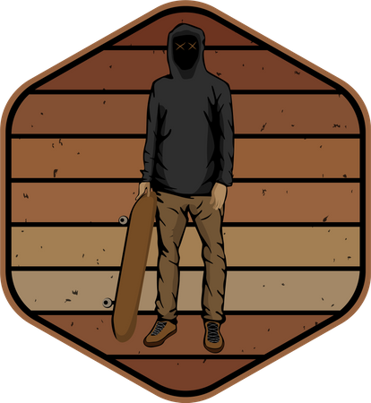 Skaters  Illustration