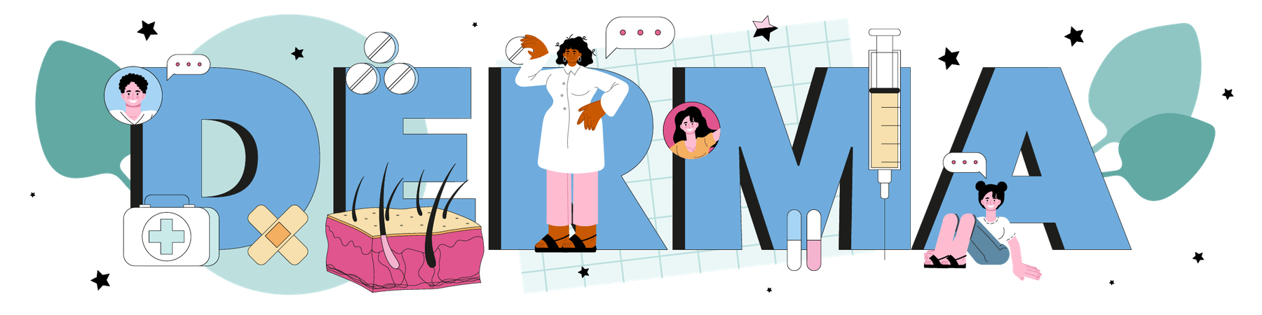 Skin care  Illustration