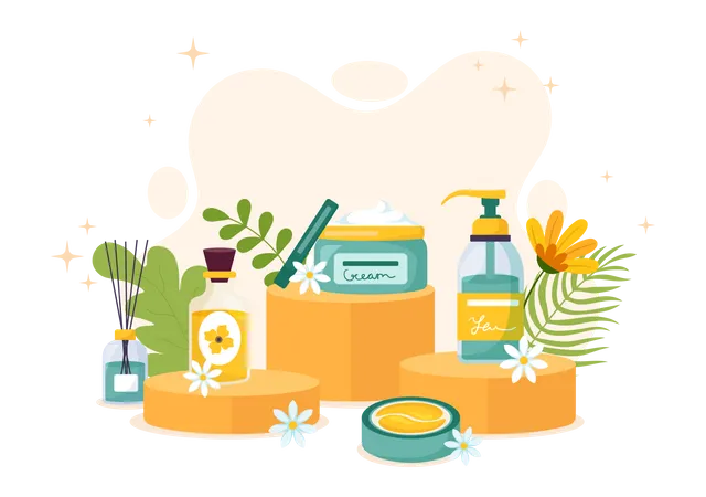 Skin Care Product  イラスト