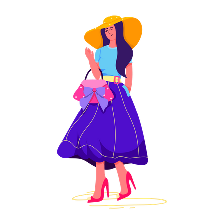 Skirt Fashion  Illustration