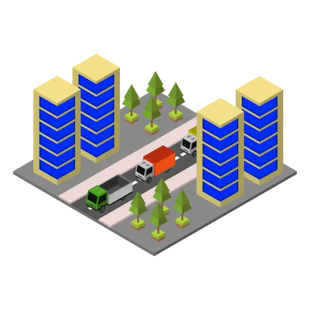 Skyscraper  Illustration