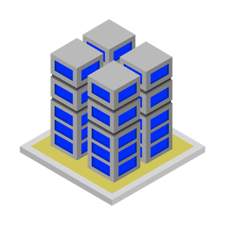 超高層ビル  イラスト