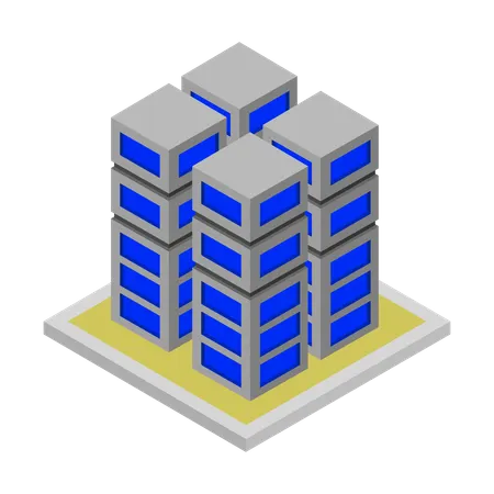 超高層ビル  イラスト