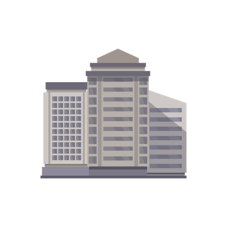 Skyscraper Building  Illustration