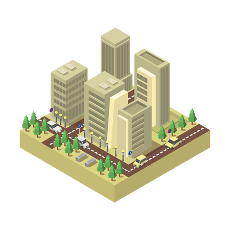 Skyscraper  Illustration