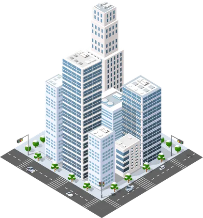 Skyscrapers  Illustration