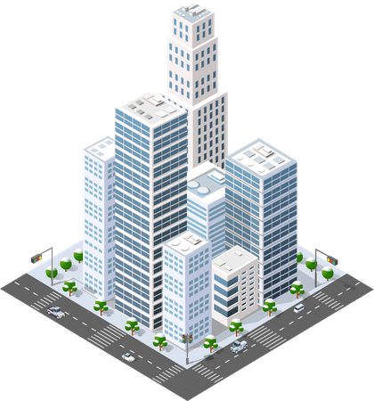 Skyscrapers  Illustration