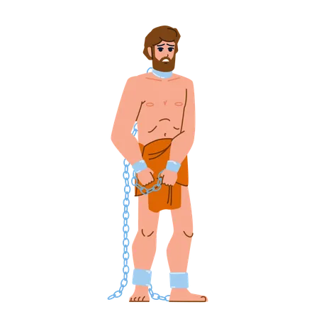 Slave Man  Illustration