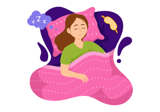 Sleep Health Awareness  Illustration