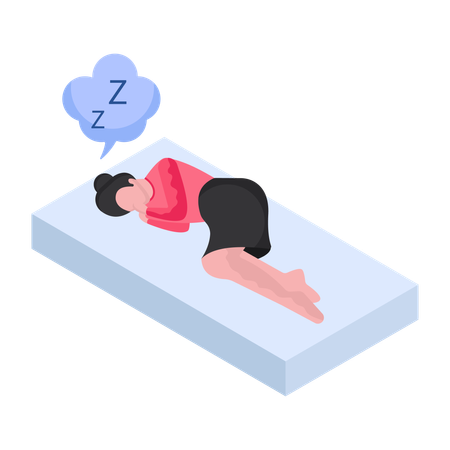 Sleeping Disorder  Illustration