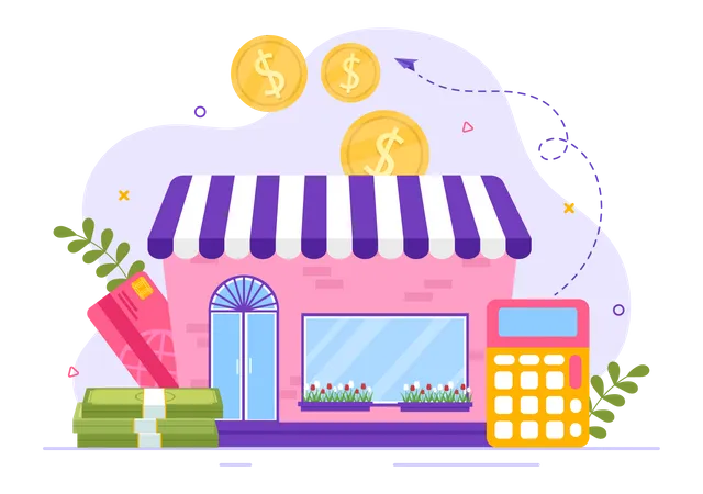 Small Business Funding  Illustration