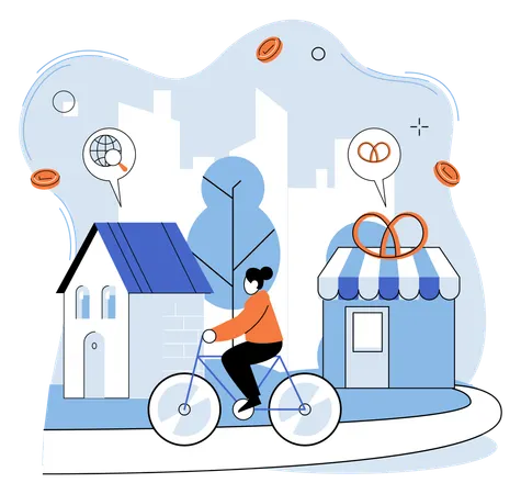 Small business hinges on effective marketing strategies and consumer engagement  Illustration