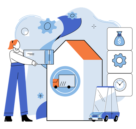 Small businesses owned by passionate individuals drive local economies  Illustration