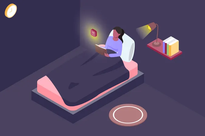 Smart Bedroom  Illustration