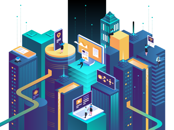 Smart Building  イラスト
