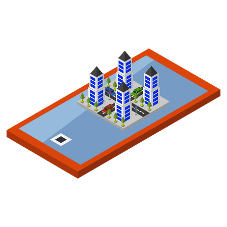 Smart City  Illustration