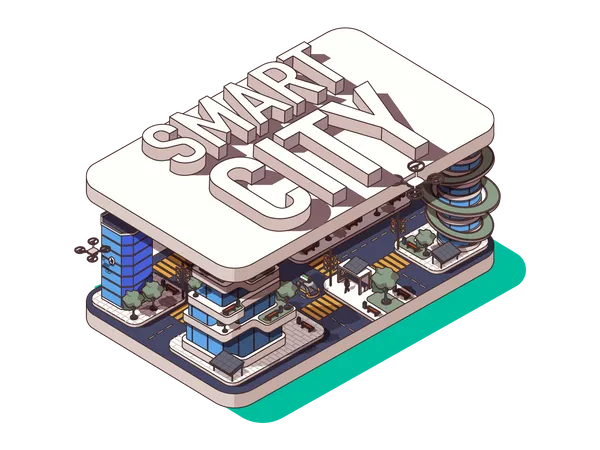 Smart City  Illustration