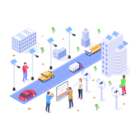 Smart City  Illustration