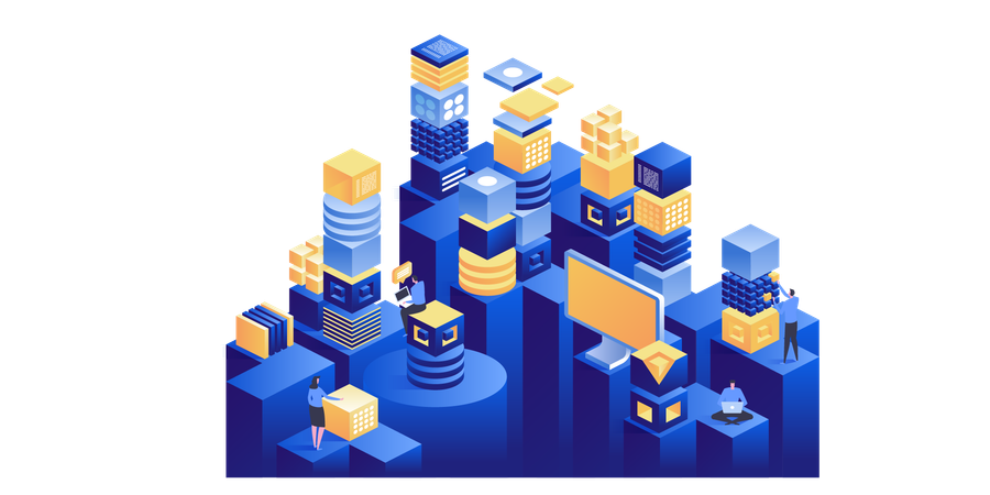 Smart city  イラスト