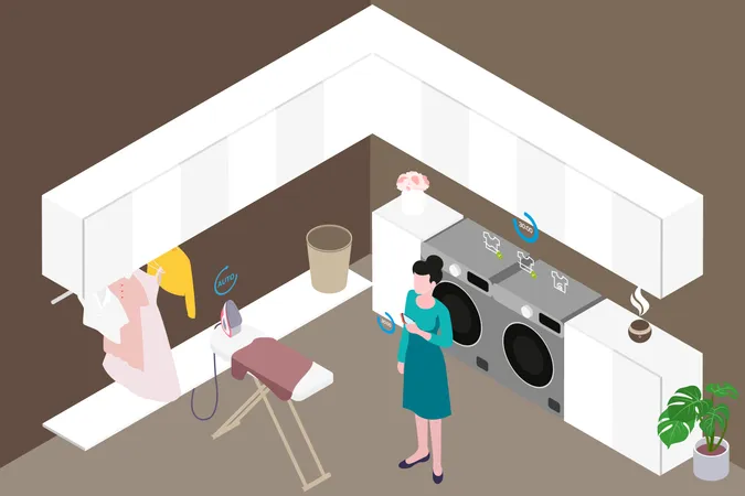 Smart Clean  Illustration