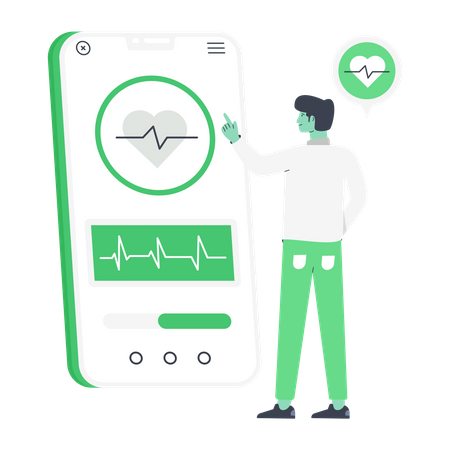 Smart Healthcare  Illustration