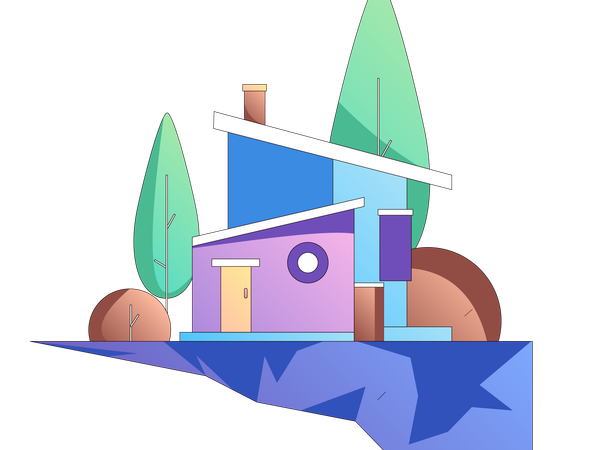 Smart home  Illustration