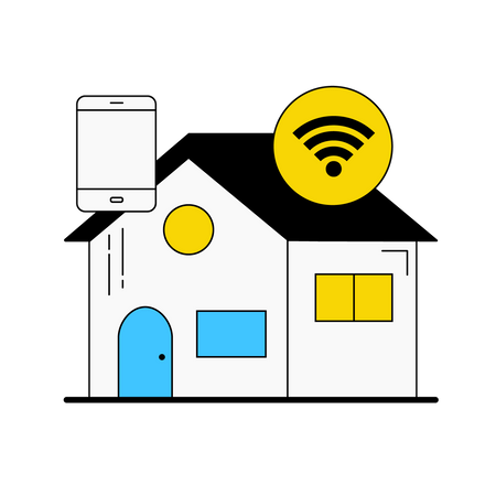 Smart Home  Illustration