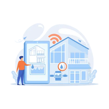 Smart Home  Illustration