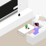 illustration for smart living room