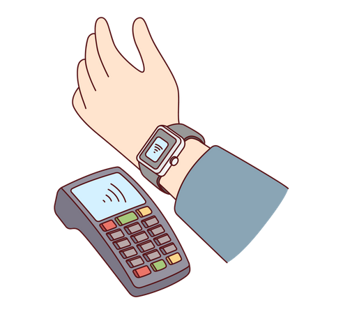 Smart Payment  Illustration