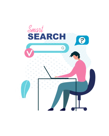 Smart search  Illustration